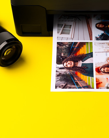 Drucker der Fotos druckt