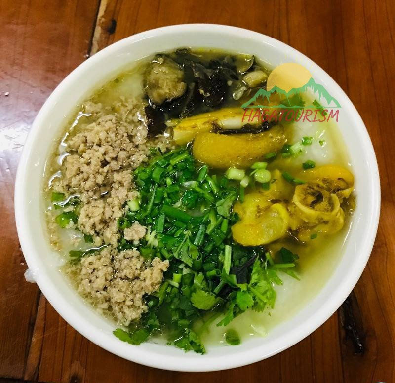 Cháo ấu tẩu Hà Giang