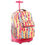 Thumbnail: Jworld Sunrise Rolling Backpack Squares Neon