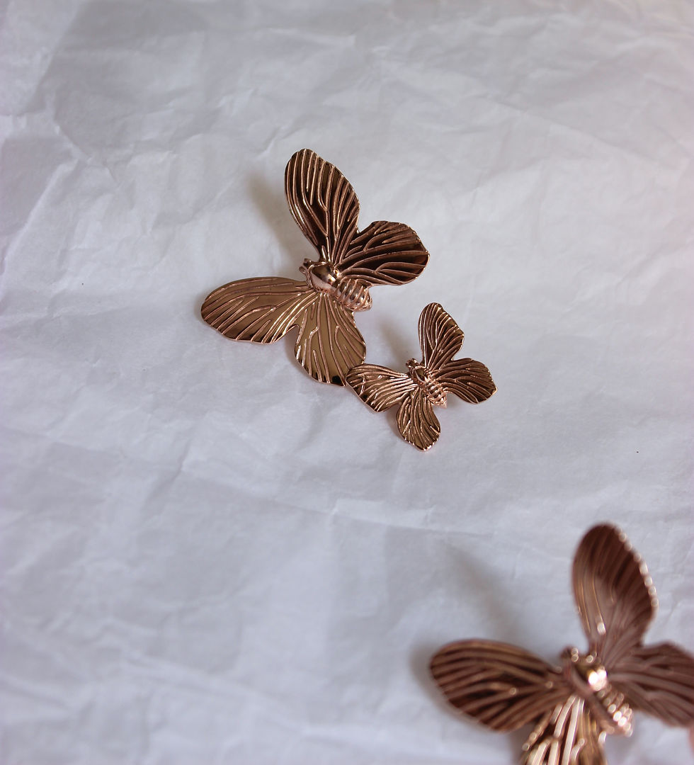 Thumbnail: Elegant orchid-shaped earrings inspired by blooming flowers — floral statement jewelry with delicate petal details, perfect for nature-inspired or botanical fashion trends