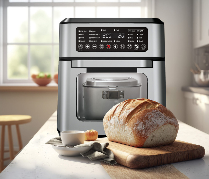 12L MultiFunction Air Fryer with Bead Maker Germanica New