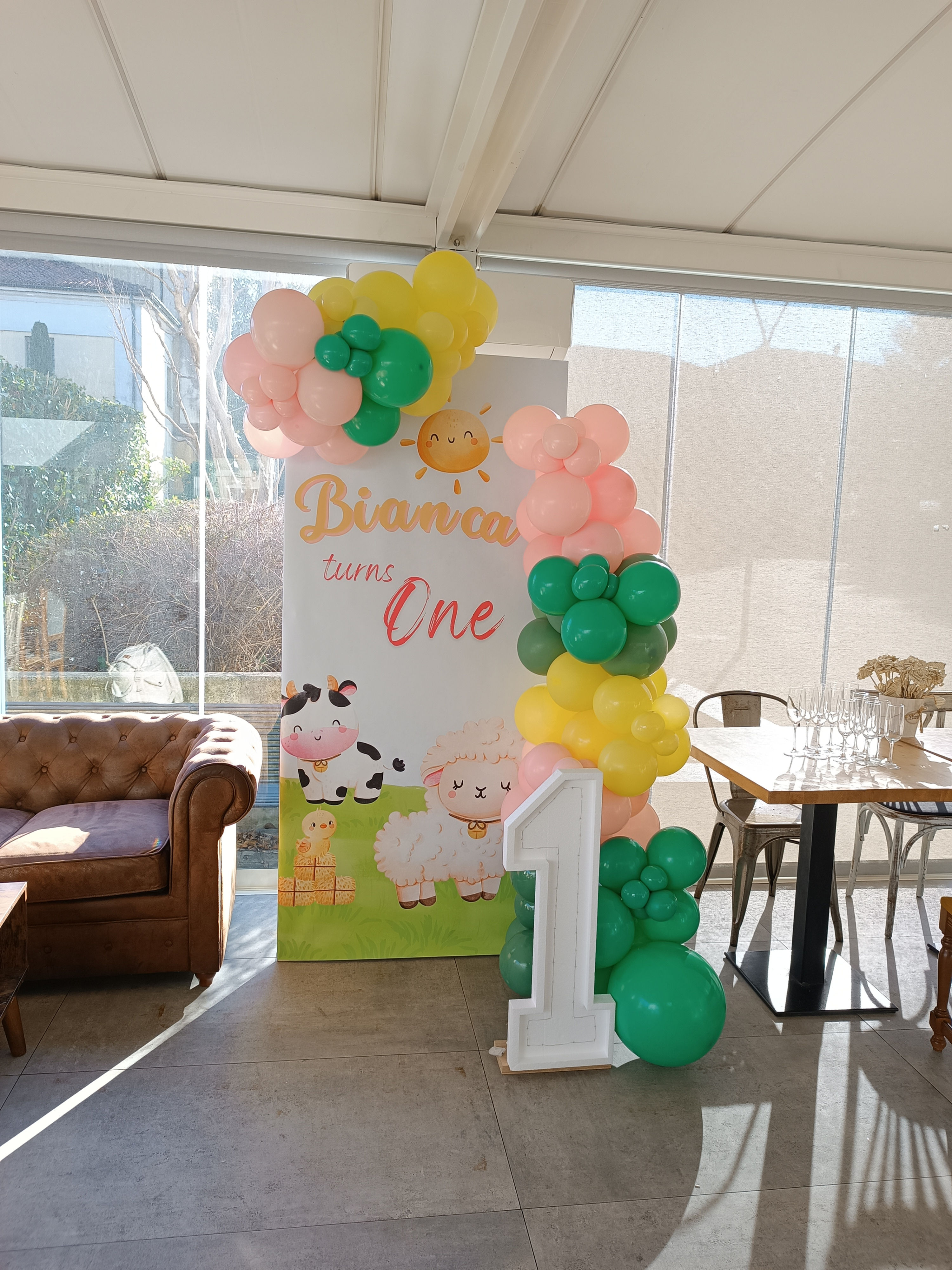 Fondale Cupola o Rettangolo con Grafica Personalizzata