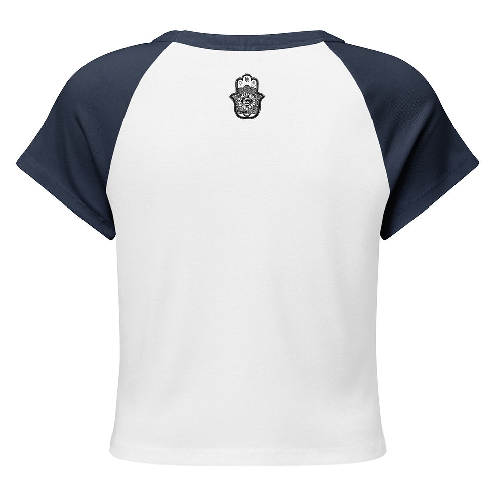 Thumbnail: Women’s micro rib raglan baby tee