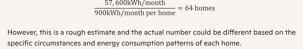Thumbnail: 80 Kw H2 PowerHouse = 30 homes