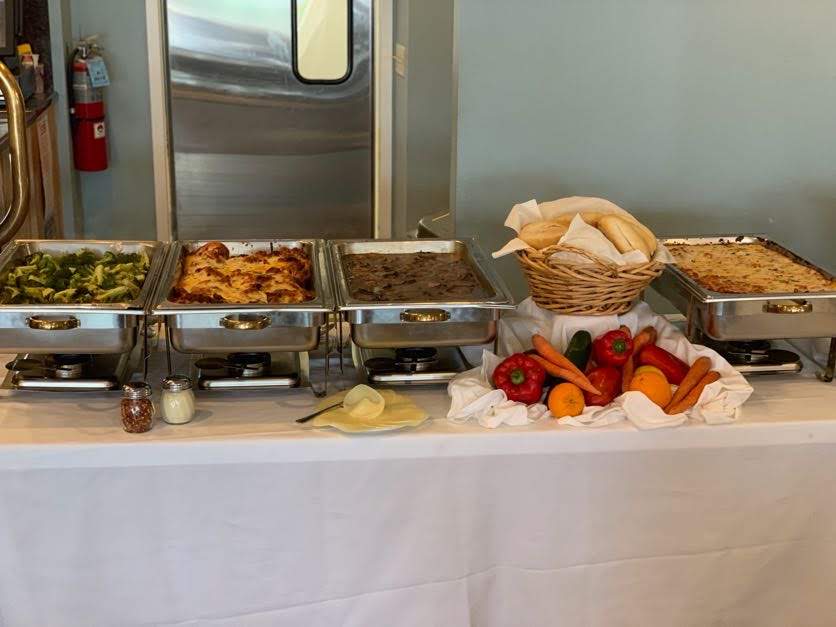 Arranged Food and Objects