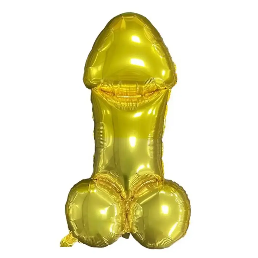 Thumbnail: Jumbo Metallic Penis Balloon