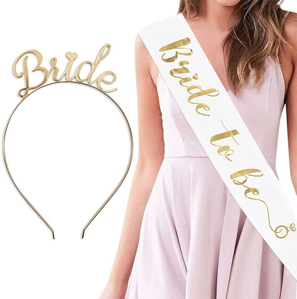 Thumbnail: Bride to be Stash & Tiara Set