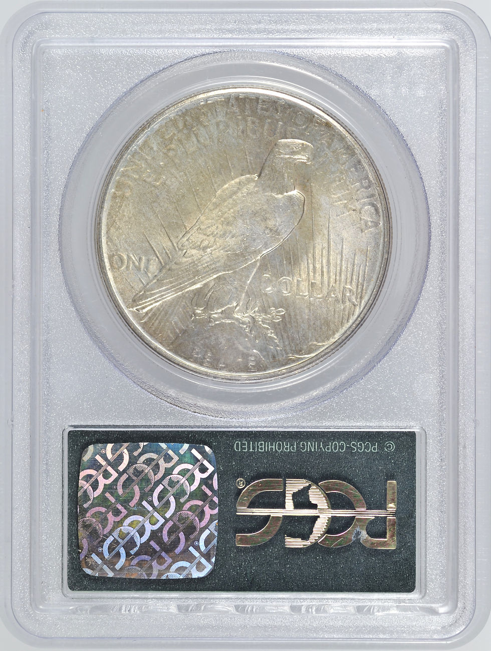 Thumbnail: 1927 PEACE SILVER DOLLAR PCGS MS63 CAC OGH CHOICE BU