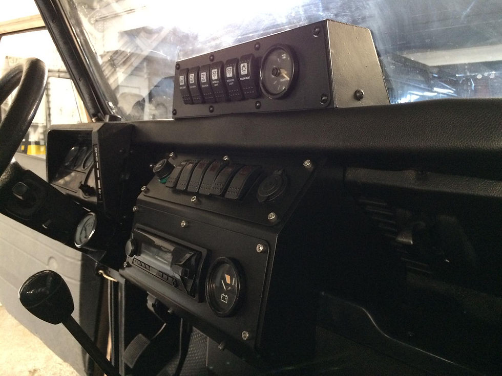 Land Rover Defender Gauge Pot