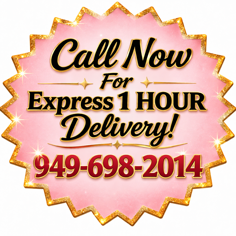 Call Orange County Florist now for express 1 hour delivery.