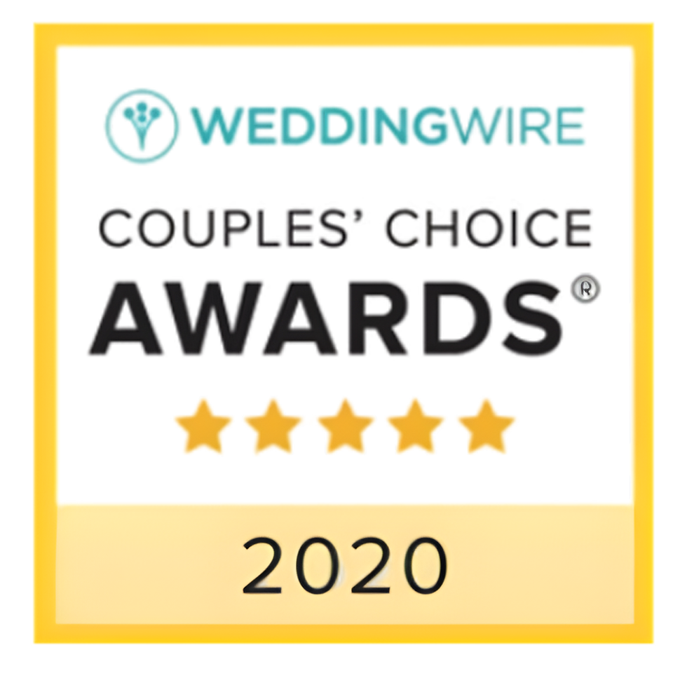WeddingWire Couples' Choice Awards 2020 badge