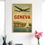 Miniature : Affiche - Un magnifique avion vintage à Genève