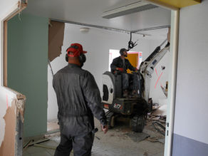 Chantier de réhabilitation du site des CDEI