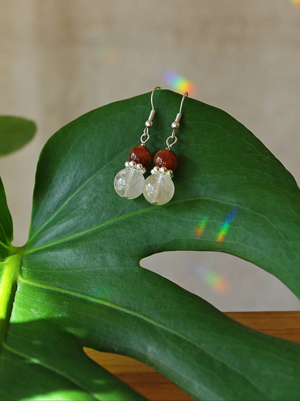 Thumbnail: Summer Snowman Earrings