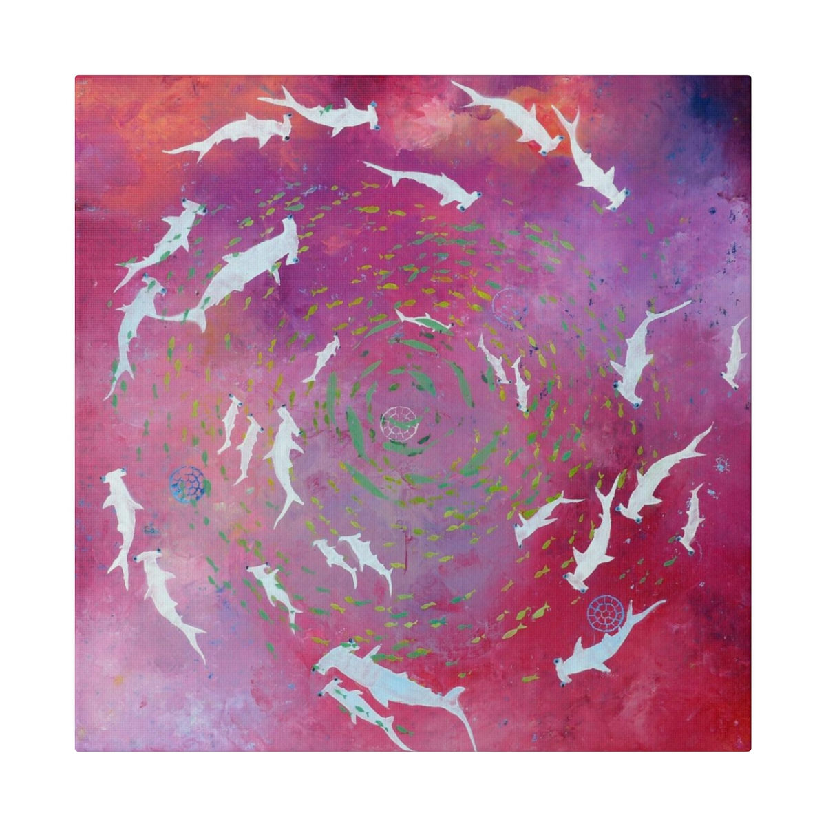 Bait Ball | Hammerhead by Cindy Pease Roe