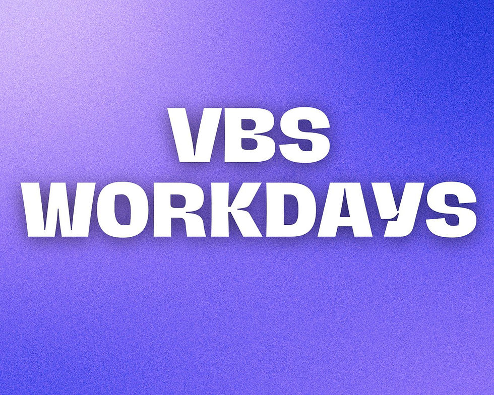 VBS Workdays