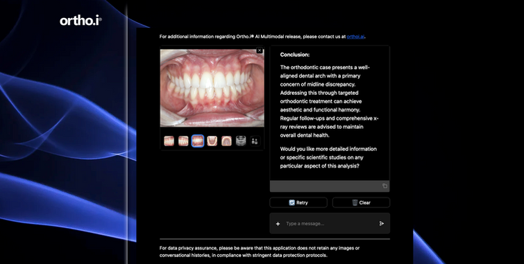 Ortho.i® AI Agents act as a magnifying glass for dental professionals