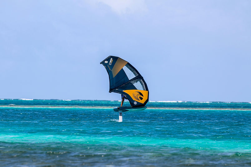 Wingfoiler using Hoolan - the best free tracking and analysis app for wingfoiling