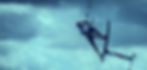 Kitefoiler jumping. The Hoolan App for kitesurfers, kiteboarders, kitefoilers, wingfoilers and windsurfers