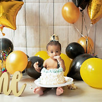 first birthday photo session in New York