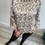 Thumbnail: Diamanté Snake Blouse - Grey