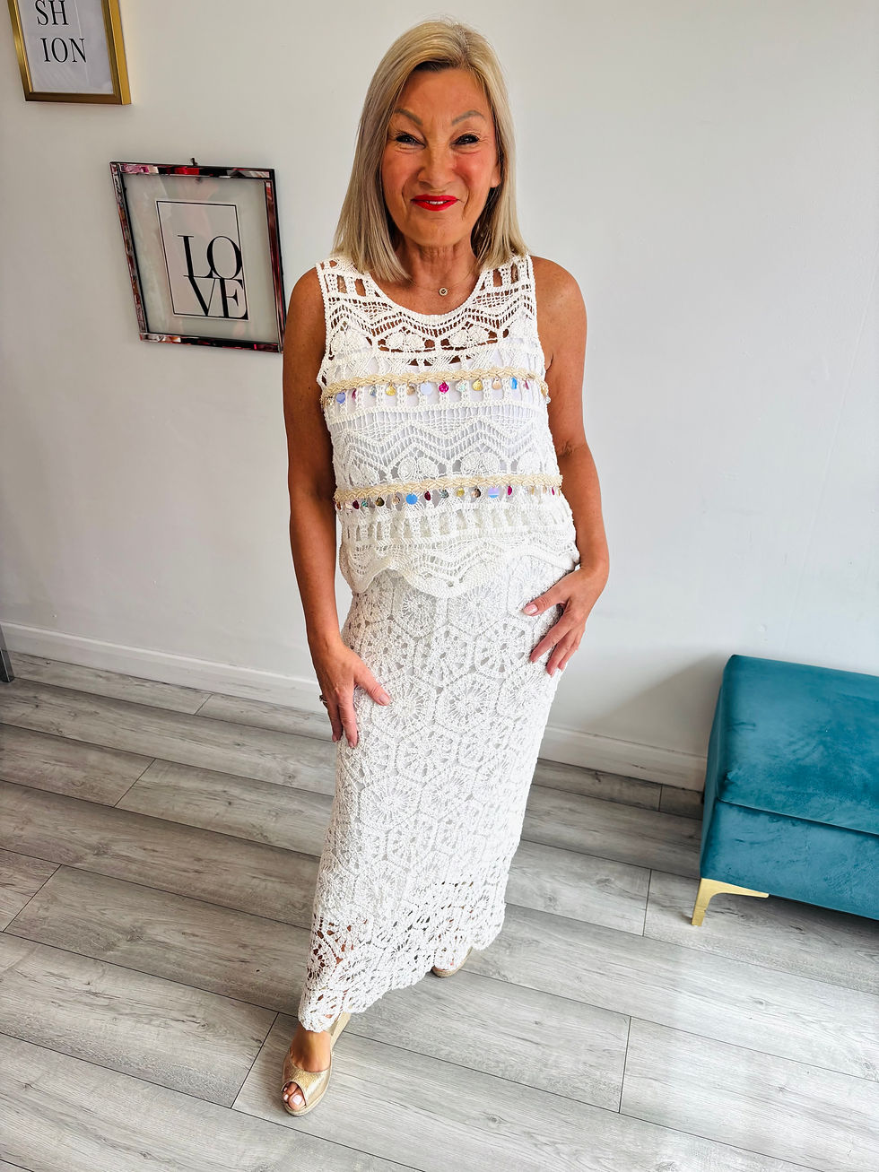Thumbnail: Seashell Crochet Top
