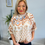 Thumbnail: Bubble Tie Back Blouse - Beige