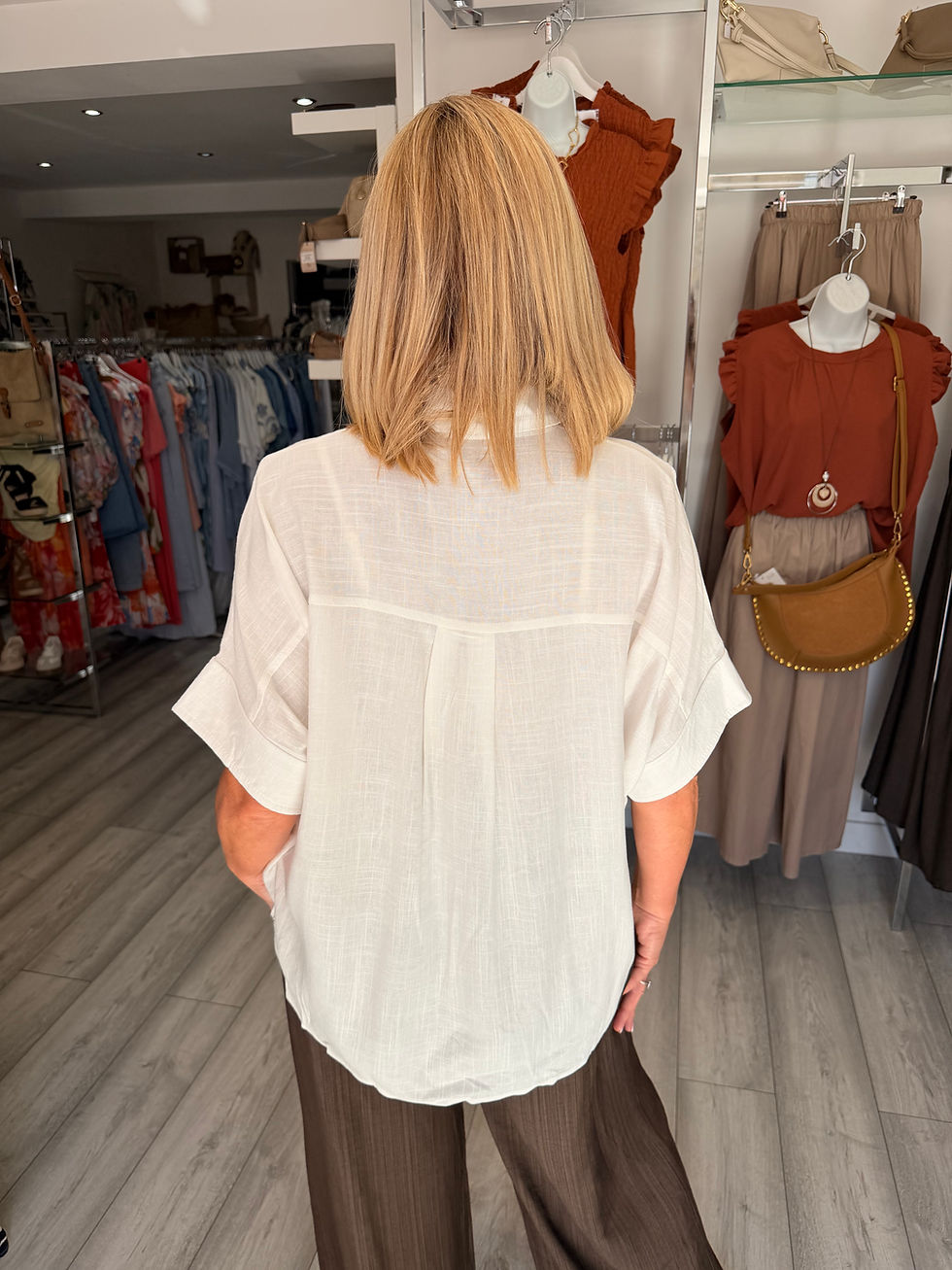 Thumbnail: Eden Neutral Shirt - White