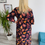 Thumbnail: The Paisley Midaxi Dress - Navy