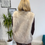 Thumbnail: Lottie Faux Fur Gilet - Beige