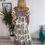 Thumbnail: Arden Bardot Midaxi Dress - Tribal Mix