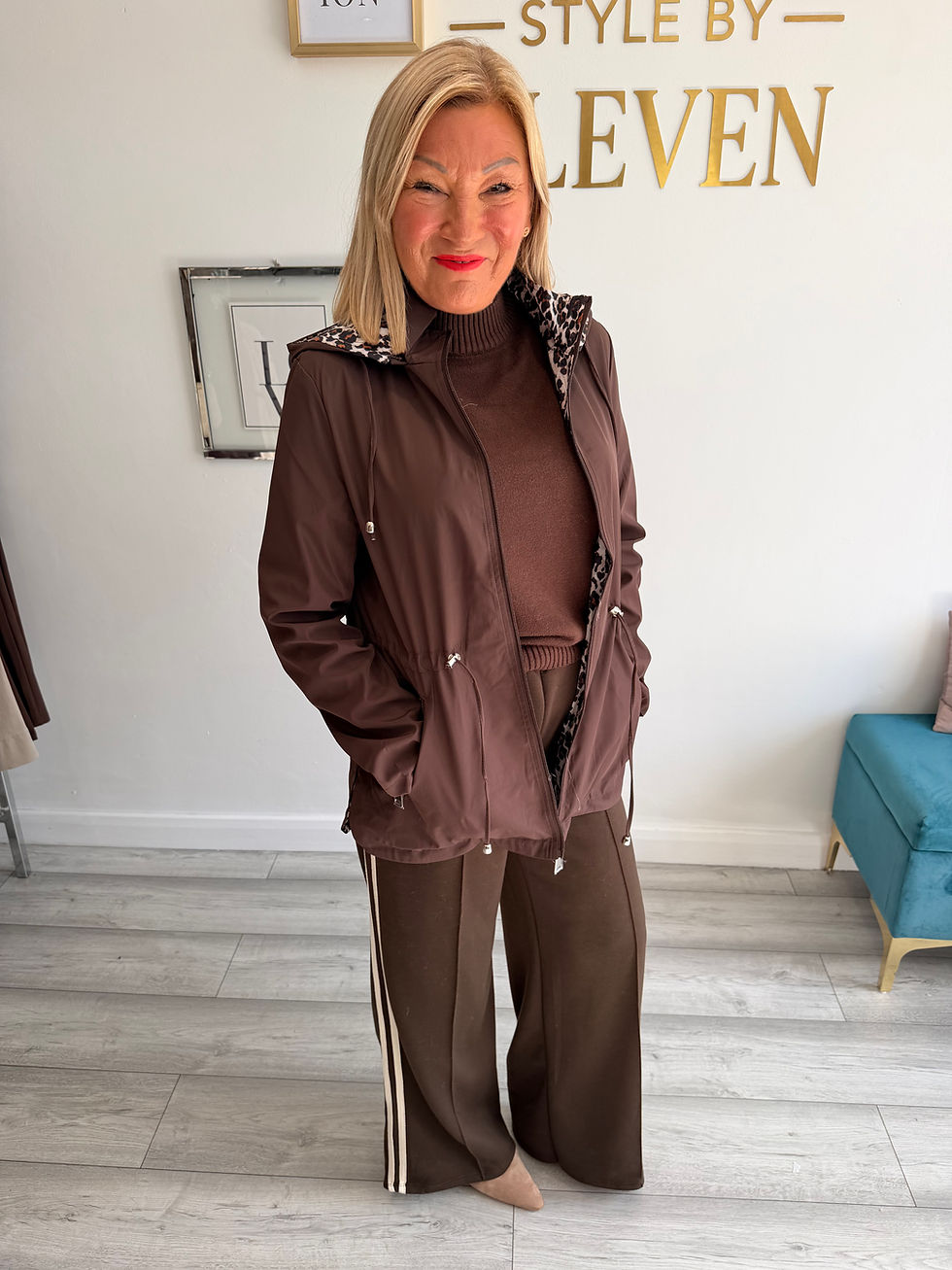 Thumbnail: Reversible Leopard Jacket