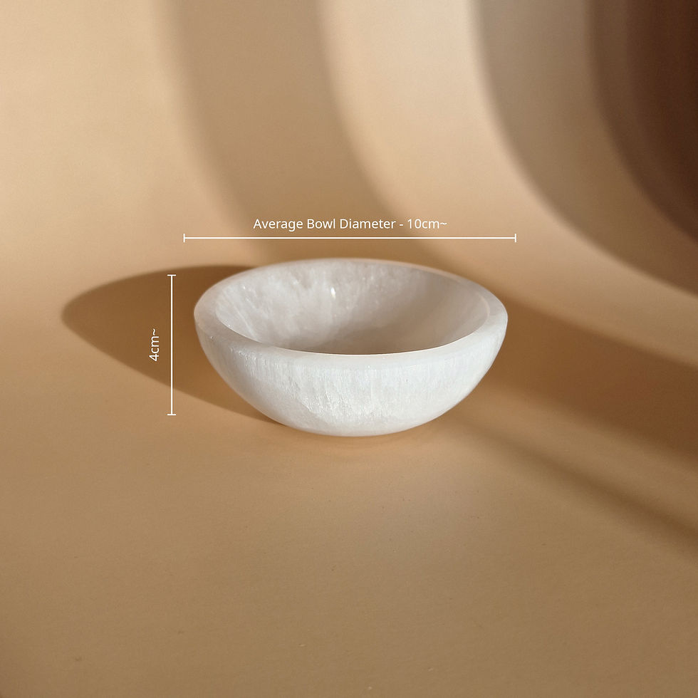 Thumbnail: Selenite Crystal Charging Bowl - 10cm