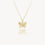 Thumbnail: Sterling Silver Butterfly Necklace