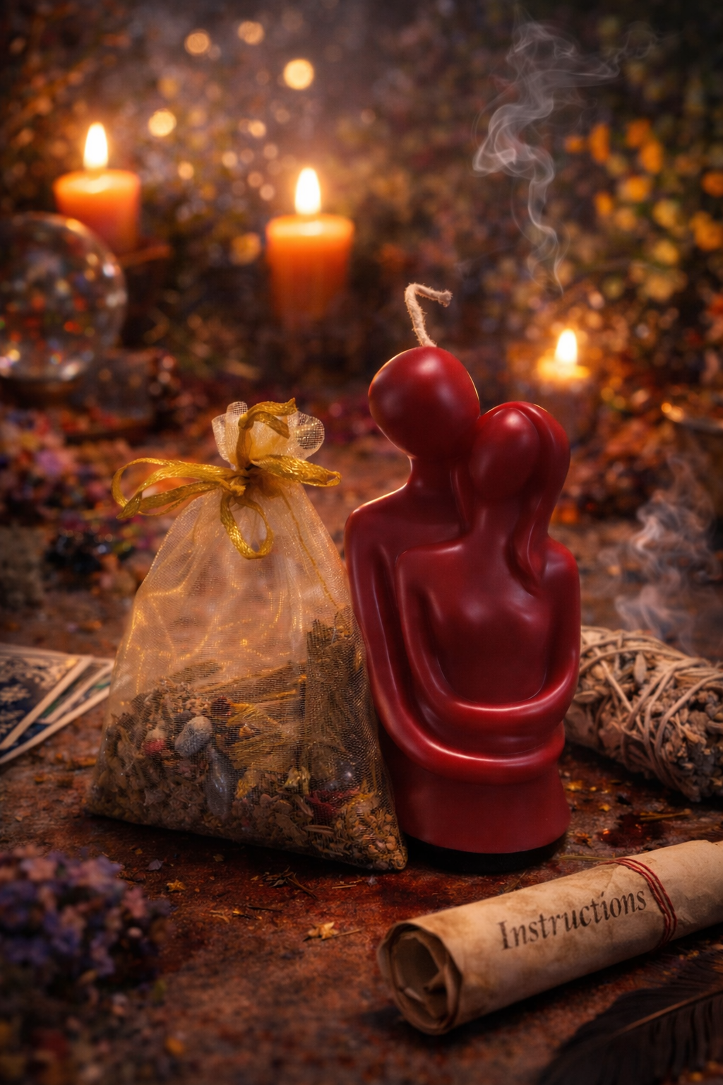 Vela Ritualizada para el Amor de Pareja