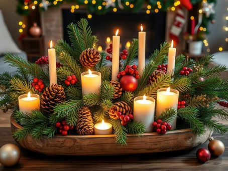 Festive Coffee Table Christmas Decor Ideas for 2024