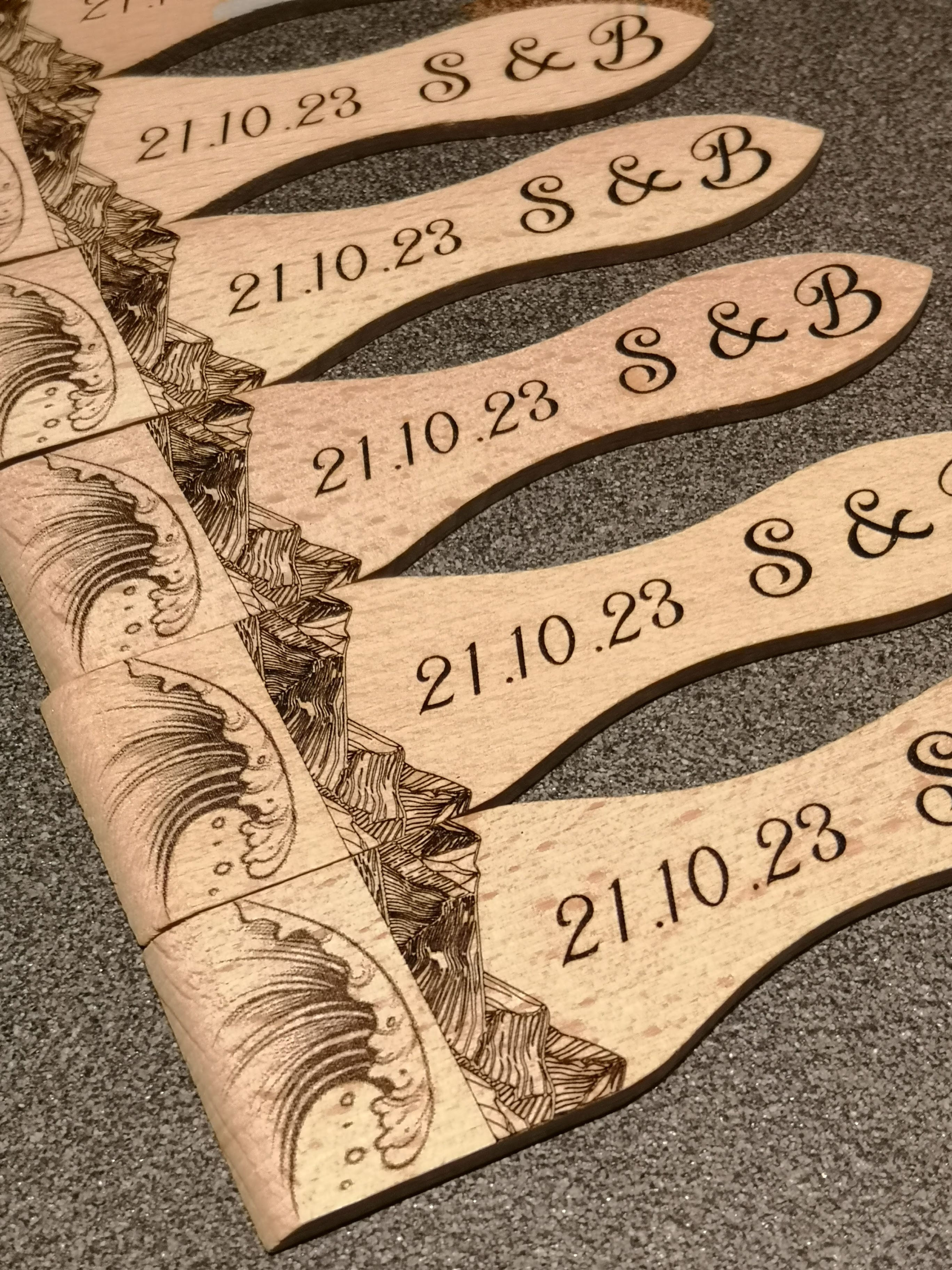 Spatules à raclette