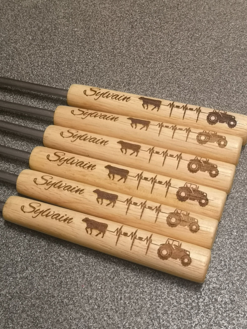 Miniature : Fourchettes à fondue personnalisable