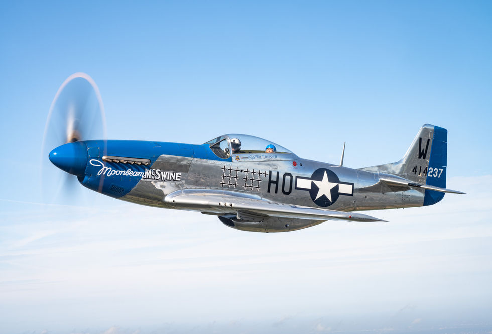 Mustang Air to Air over South East England