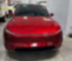 Red Tesla Ceramic Coating