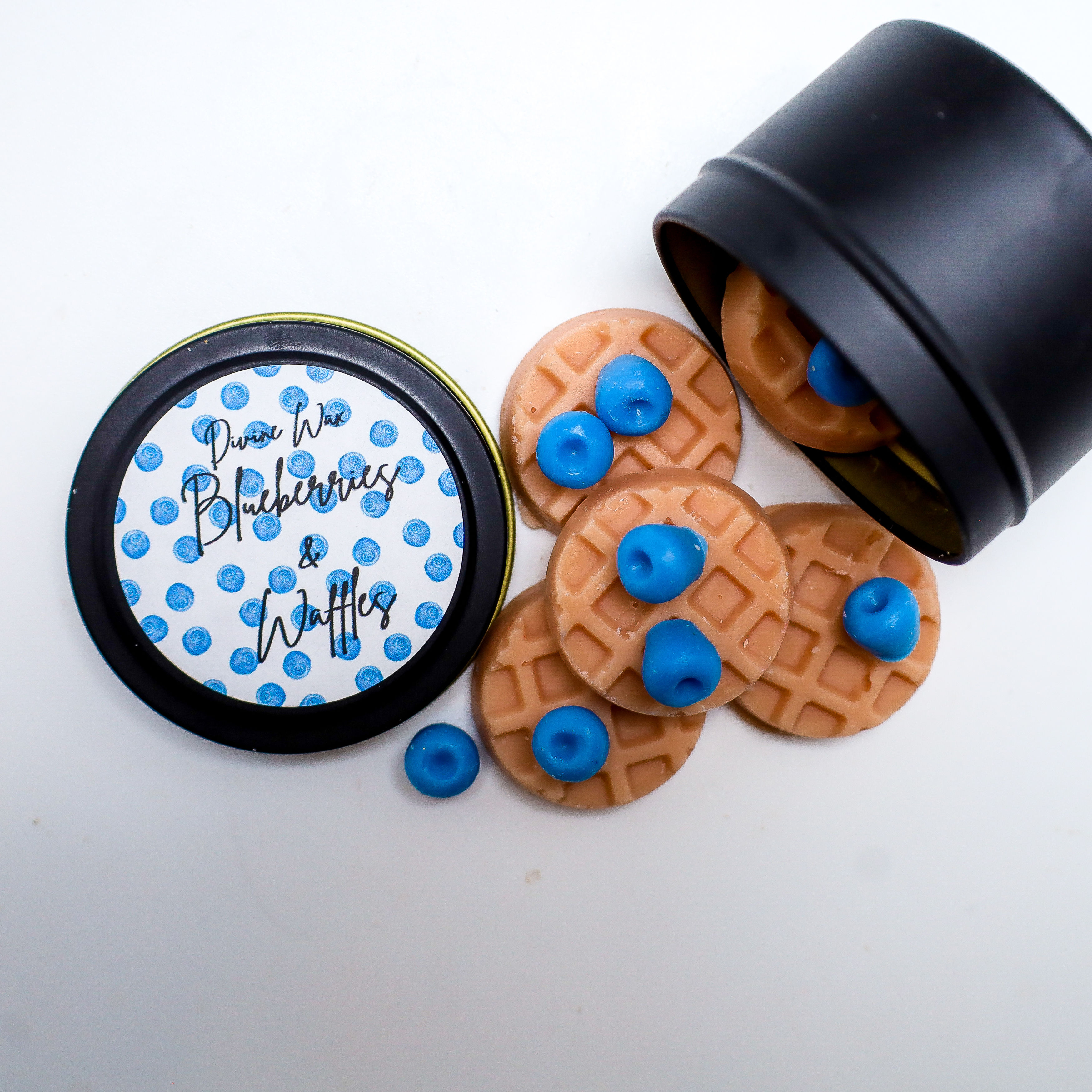Blueberries & Waffles