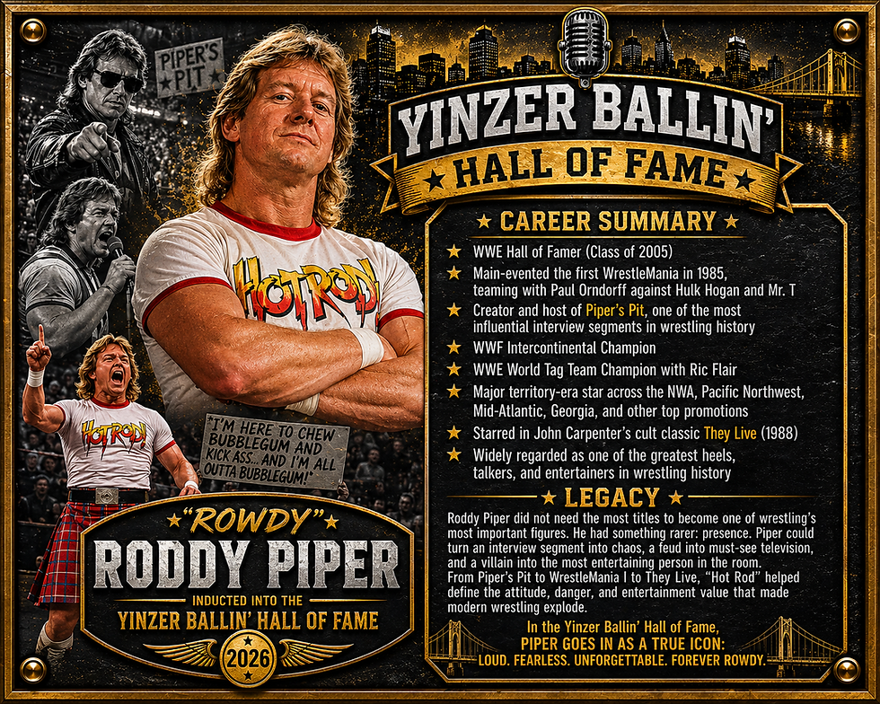 Hall of Fame: Rowdy Roddy Piper