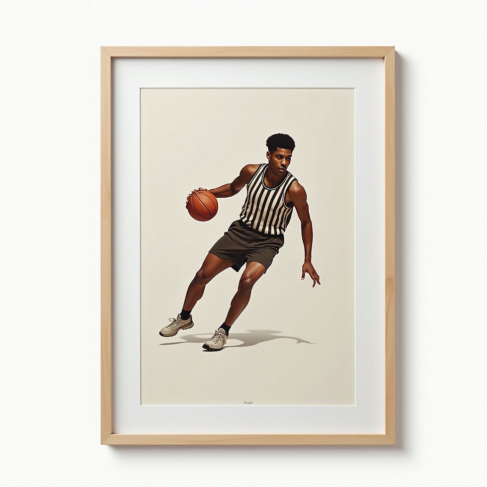 Vintage Sports Print