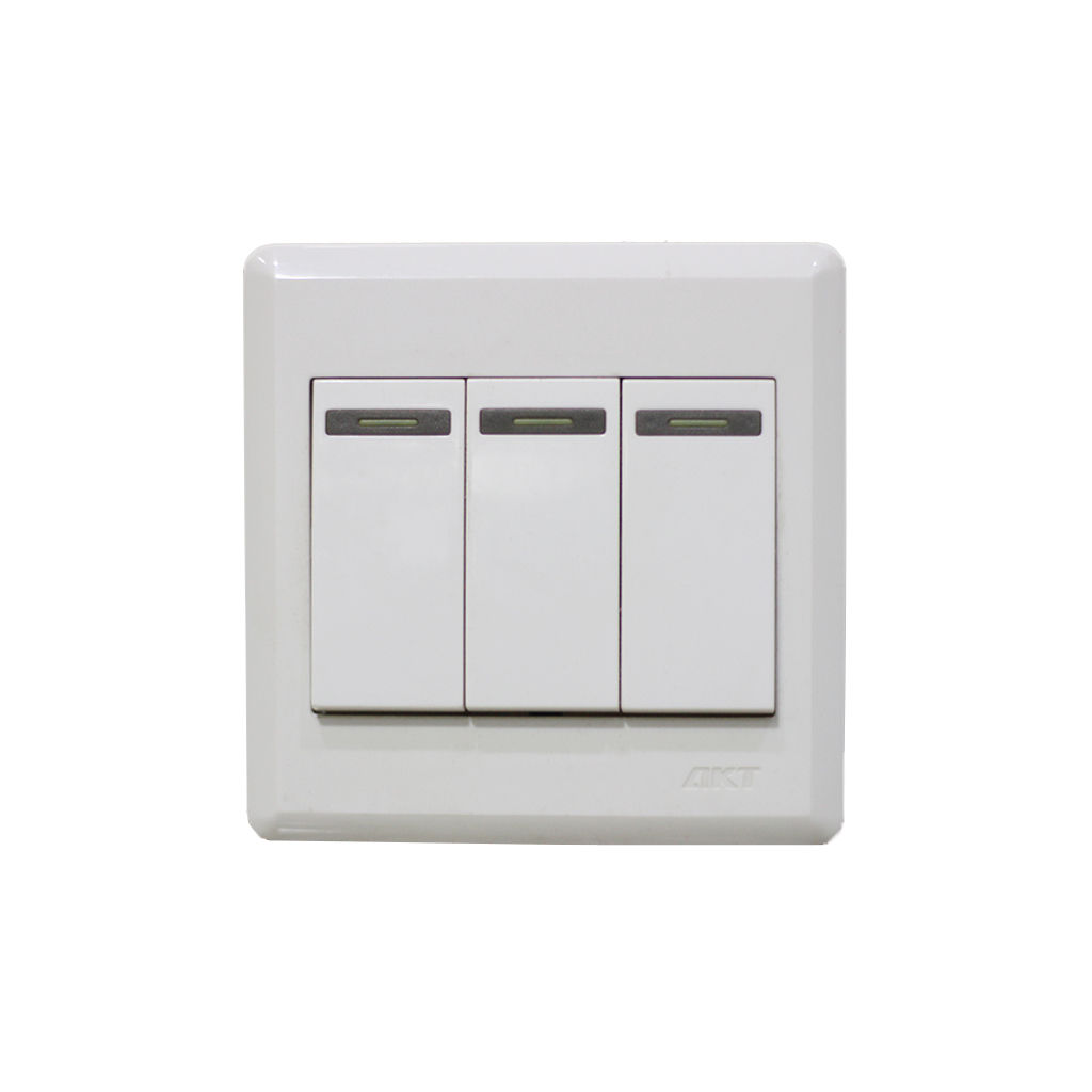 AKT - 3Gang Two Way Switch