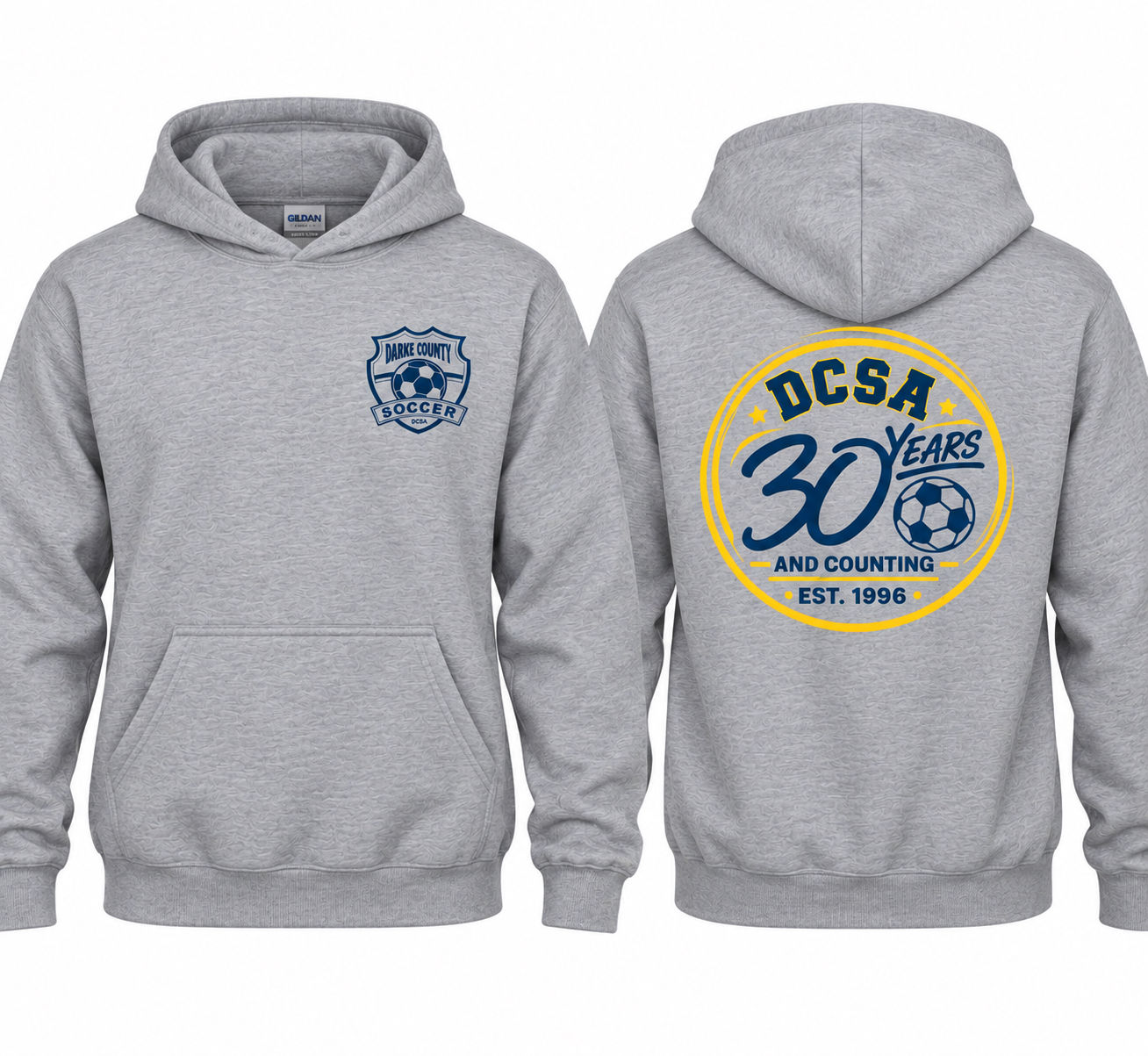 Darke County Soccer - 30 Years Hooded Sweatshirt