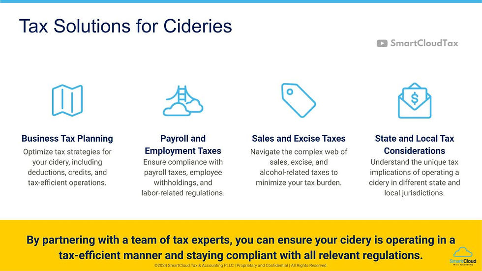 Cidery Tax Services