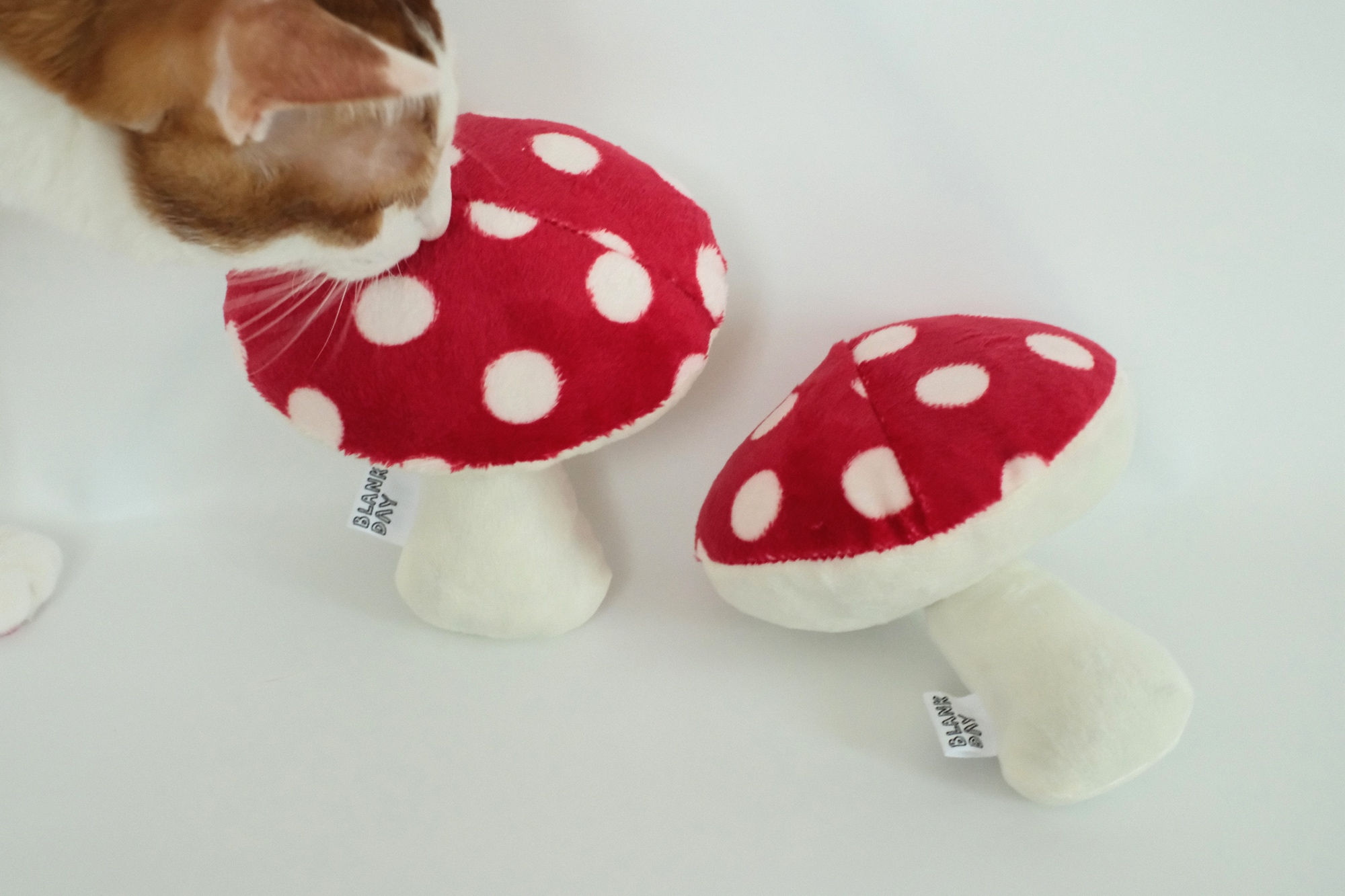 Handmade Mushroom Catnip Toy