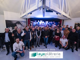 Repas de fin d’année Laye Plâtrerie – Décembre 2025