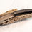 Miniature : Couteau pliant carbone, manche en corne de buffle