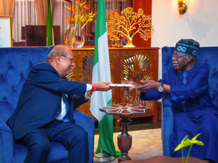 Pres. Tinubu Meets Indian Billionaire Investor Gopichand Hinduja In New Delhi